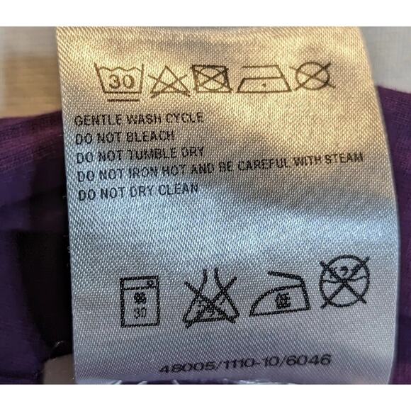 Laurel Top and cardigan Top B 43"Jacket 44" CB 26.5" Plum/Purple.top Draped - Picture 9 of 15